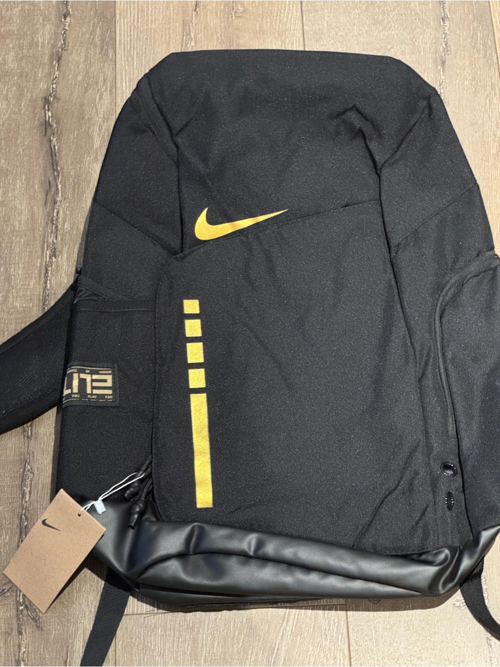 NWT Nike Elite Backpack Men’s Black & Yellow